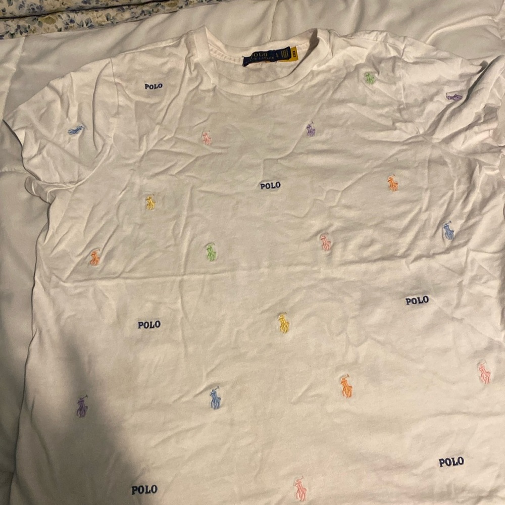 Polo Ralph Lauren women’s large white tshirt